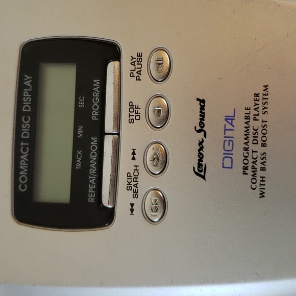 Lenox Sound Portable Compact Disc Player CD Player - Picture 3 of 8